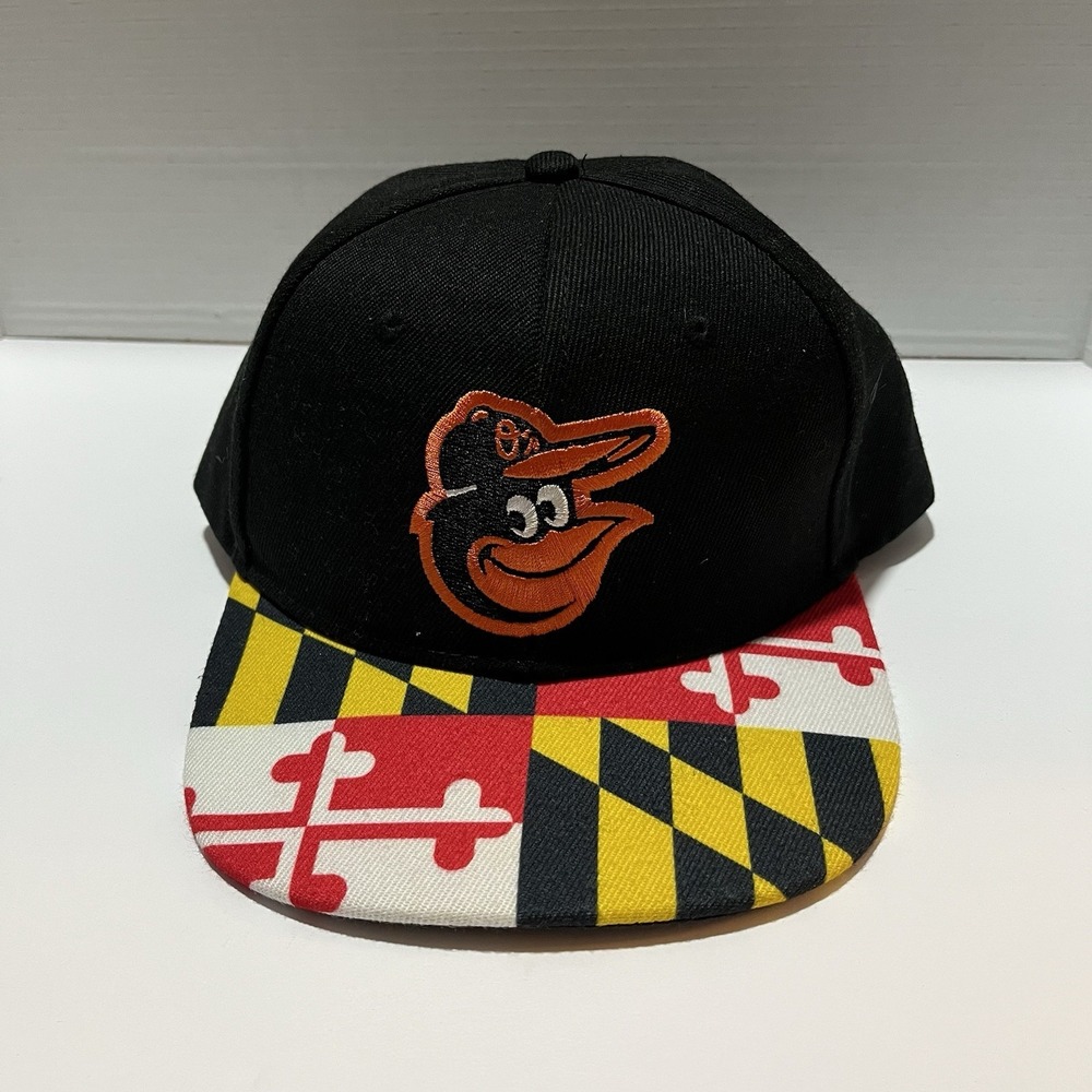 Baltimore Orioles HAT Cap SGA Maryland Flag Bill DAP Snapback Baseball MLB